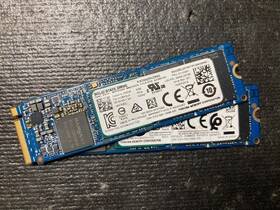 Kxg6aznv256g Toshiba Lot Of 2 256gb M.2 2280 Nvme Ssd Excellent Health