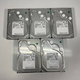 Mg04aca200n Toshiba 2tb 3.5 Inch Sata Hdd 7200rpm 128mb Cache Lot Of 5