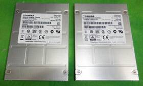 Thnsnj240cs3 Toshiba 240gb Ssd 2.5 Inch Sata Iii 6gb/s Lot Of 2