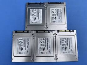 Thnsnk256gccs8 Toshiba Lot Of 5 256gb 2.5 Inch Ssd Clean Wiped Tested Good Health