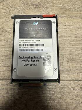 Zd605m020-0800g Toshiba 800gb Ocz Z-drive 6000 Series Mlc Pcie Nvme-based A19nm 2.5 Inch