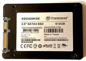 Ts512gssd420kse2 Transcend Ssd420kse - 512gb 2.5 Inch Sata3 Ssd Solid State Drive