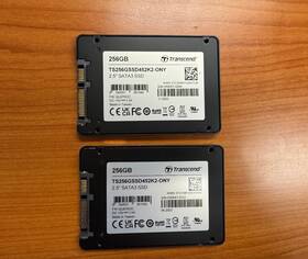 Ssd452k2-ony Transcend Lot Of 2 Ssd 2.5 Inch Sata3 100% Good Health