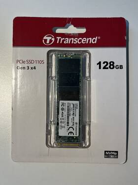 Ts128gmte110s Transcend 128gb Nvme Pcie Gen 3 M.2 Ssd Solid State Drive
