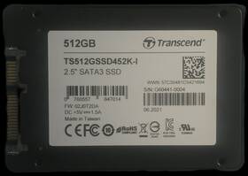 Ts512gssd452k-i Transcend Ts512gssd452k 512gb Sata Iii 2.5 Inch Industrial Ssd Wide Temperature