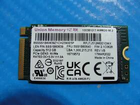 5ss1b60640 Union Memory Lenovo 13alc7 512gb Nvme M.2 Ssd Solid State Drive