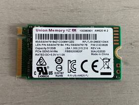 Rpjtj512mee1ow Union Memory Lenovo Am620 512gb Nvme M.2 2242 Ssd Pcie 3.0 /installed Windows 10