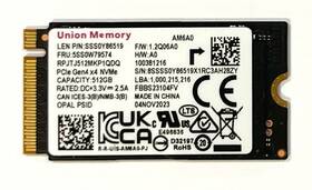 Rpjtj512mkp1qdq Union Memory 512gb M.2 Nvme 2242 Gen4 Ssd Lots Of 1 5 Units