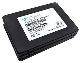 V7ssd512gbs25u V7 Lot Of 3 Seven 512gb 2.5 Inch Sata Iii 6gb/s Ssd Solid State Drive