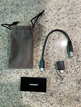 Vansuny 716852325832 500gb Portable External Ssd Usb 3.1 Gen2 430mb/s High-speed Data Transfer M