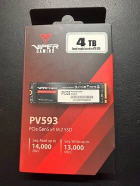 Pv593p4tbm28h Viper Patriot Pv593 Ssd Pcie 5.0 M.2 2280 Er Is Geen Pv593p4tbm28h Viper Patriot Pv593 Ssd Pcie 5.0 M.2 2280 Er Is Geen