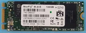 Vsfbm6cc100g-jun1 Virtium Vsfbm6cc100g-jun Lot Of 2 Storefly M.2ce M.2 Sata 100gb 2260 740-068337
