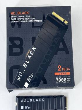 Wds200t1xhe Wd Black 2tb Sn850 Nvme Internal Gaming Ssd Solid State Drive With Heatsink