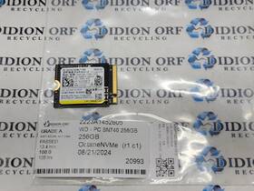 Sddptqd-256g-1012 Wd 256gb M.2 Nvme 2230 Ssd Grade A Sku 11953