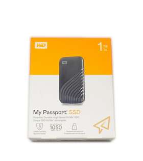 Wdbagf0010bbl-wesn Wd My Passport Ssd 1tb External Portable High Speed Drive 1050 Mb Nvme