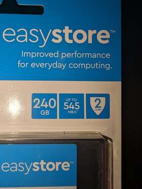 Wdbagu2400anc-wrbb Wd - Easystore 240gb Internal Ssd Sata Improve Performance
