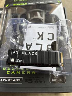 Wdbbyv0020bn Wd Black 2tb Sn850 Nvme Ssd For Ps5 Consoles