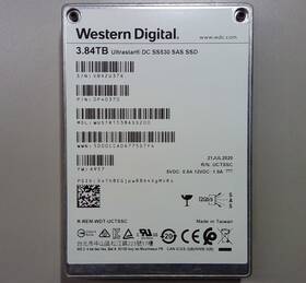 Wustr1538ass200 Wd 3.84tb Ultrastar Dc Ss530 Sas 2.5in Ssd