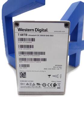 Wustr1576ass200 Wd 7.68tb Tlc Ss530 12gbps 2.5in Sas Ssd