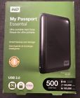 Wdbaaa5000abk-nesn Wdbaaa5000abknesn Western Digital Wd My Passport Essential Gb Nib