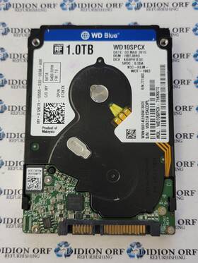 Wd10spcx-75khst0 Wdc 1tb 2.5 Inch Sata Hdd 5400 Rpm Grade A Sku 17374
