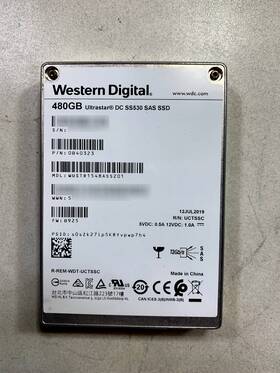 0b40323 Western Digital Wd Ultrastar Dc Ss530 480gb Sas 12g Ssd 2.5 Hgst Tcg