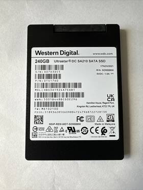 0ts1760 Western Digital Ultrastar Dc Sa210 2.5 Inch 240gb Ssd P/n