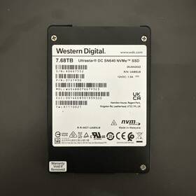 0ts1930 Western Digital Wd Ultrastar Dc Sn640 7.68tb U.2 Nvme 2.5 Inch Enterprise Ssd