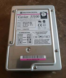 99-004217-000 Western Digital 33100 Caviar 3.1gb Ide Hard Drive Wdac33100-00h