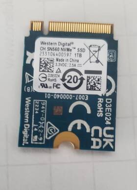 Ch-sn530 Western Digital Wd Ch Sn560 1tb M.2 Ssd Nvme Pcie 4.0 For Xbox Series X/s
