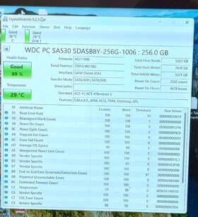 Sdasb8y-256g-1006 Western Digital L56532-001 Pc Sa530 256gb Sata 2.5 Inch Solid State Drive