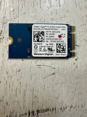 Sdapmuw-256-10001 Western Digital 256gb M.2 2242 Pc Sn250 Nvme Pcie Sss0l24738