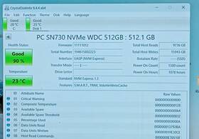 Sdbpnty-512g-1012 Western Digital Sn730512gb Pci-e 3.0 X4 Nvme M.2 2280 Ssd