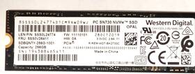 Sdbqnty-256g-1001 Western Digital Sn730 256gb Nvme Internal Solid State Drive