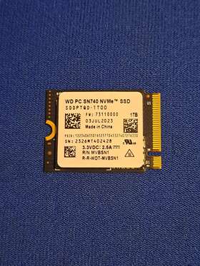 Sddptqd-1t00-1012 Western Digital Sddptqd-1t00 1tb Wd Pc Sn740 Pcie Gen4 X4 M.2 2230 Nvme Ssd
