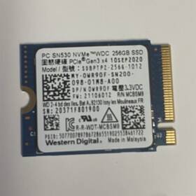 Sn530p7-25646-1012 Western Digital Sn530 256gb Nvme Pcie Gen3x4 M.2 2230 Ssd Blue
