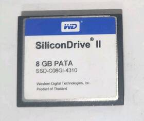 Ssd-c08gi-4310 Western Digital Wd Silicondrive Ii 8gb Pata Cf Compact Flash Memory Card