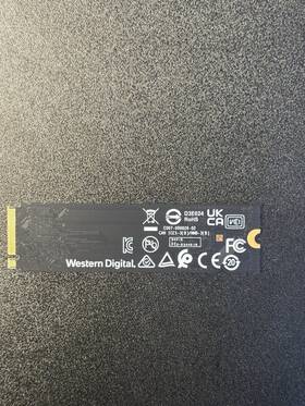 Western Digital Sss1d33693 1tb Wd Nvme Ssd Gen 4x4