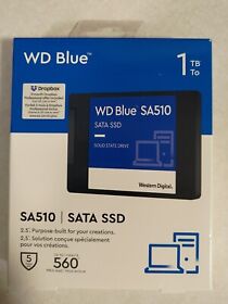 Wdbb8h0010bnc-wrwn Western Digital Wd Blue 1tb Sa510 Sata Ssd Solid State Drive Wdbb8h0010bnc New