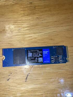 Wds100t3b0c-00bnn0 Western Digital Wd 2280mm Blue Sn570 1tb M.2 Nvme Gen 3.0 X 4 Ssd Working