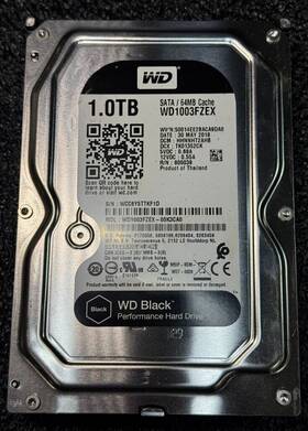Wd1003fzex-00k3ca0 Western Digital Wd 1tb 7.2k Rpm 64mb Cache 6gb/s 3.5 Inch Sata Hdd