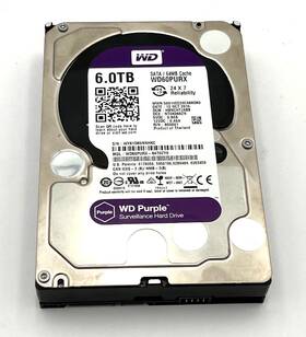 Wd60purx-64t0zy0 Western Digital Wd60purz-85zufy1 6tb Sata 3.5 Inch Wd Purple - 100% Health