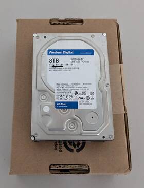 Wd80eazz-00bklb0 Western Digital Wd Blue 8tb Wd80eazz 5640 Rpm 128mb Cache Sata Hard Drive 3.5 Inch