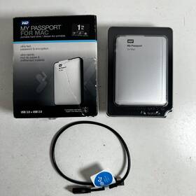 Wdbgch0010bsl-01 Western Digital Wd 1tb My Passport Gray Ultra Fast Portable Hard Drive For Mac