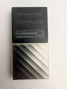 Wdbkvx2560psl-0c Western Digital My Passport Ssd 256gb External Usb 3.1 Gen 2 Portable Solid State Drive