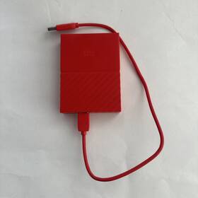 Wdbyft0020brd-08 Western Digital My Passport 2tb External Usb 3.0 Portable Hard Drive Red