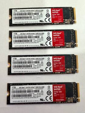 Wds100t1r0c-68bdk0 Western Digital Wd Red Sn700 1tb M.2 Nvme Pcie Gen3 2280 Internal Ssd
