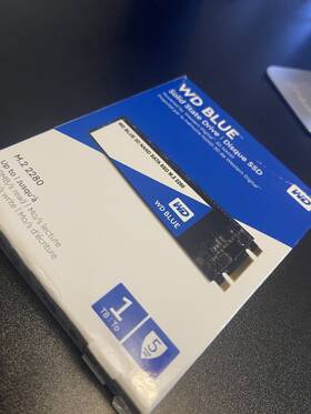 Wds100t2bob Western Digital Wd Blue Solid State Drive Ssd 1tb M.2 2280 Sata