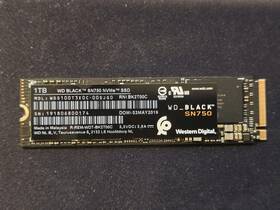 Wds100t3x0c-00sjg0 Western Digital Wds100tx0c-00sjg0 Wd Black Sn750 1tb Nvme Ssd 100% Health
