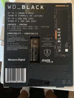 Wds200t2x0e Western Digital Wd Black Sn850x Nvme Ssd 2tb Internal Gaming Solid State Drive Up To 7300 Mb/s